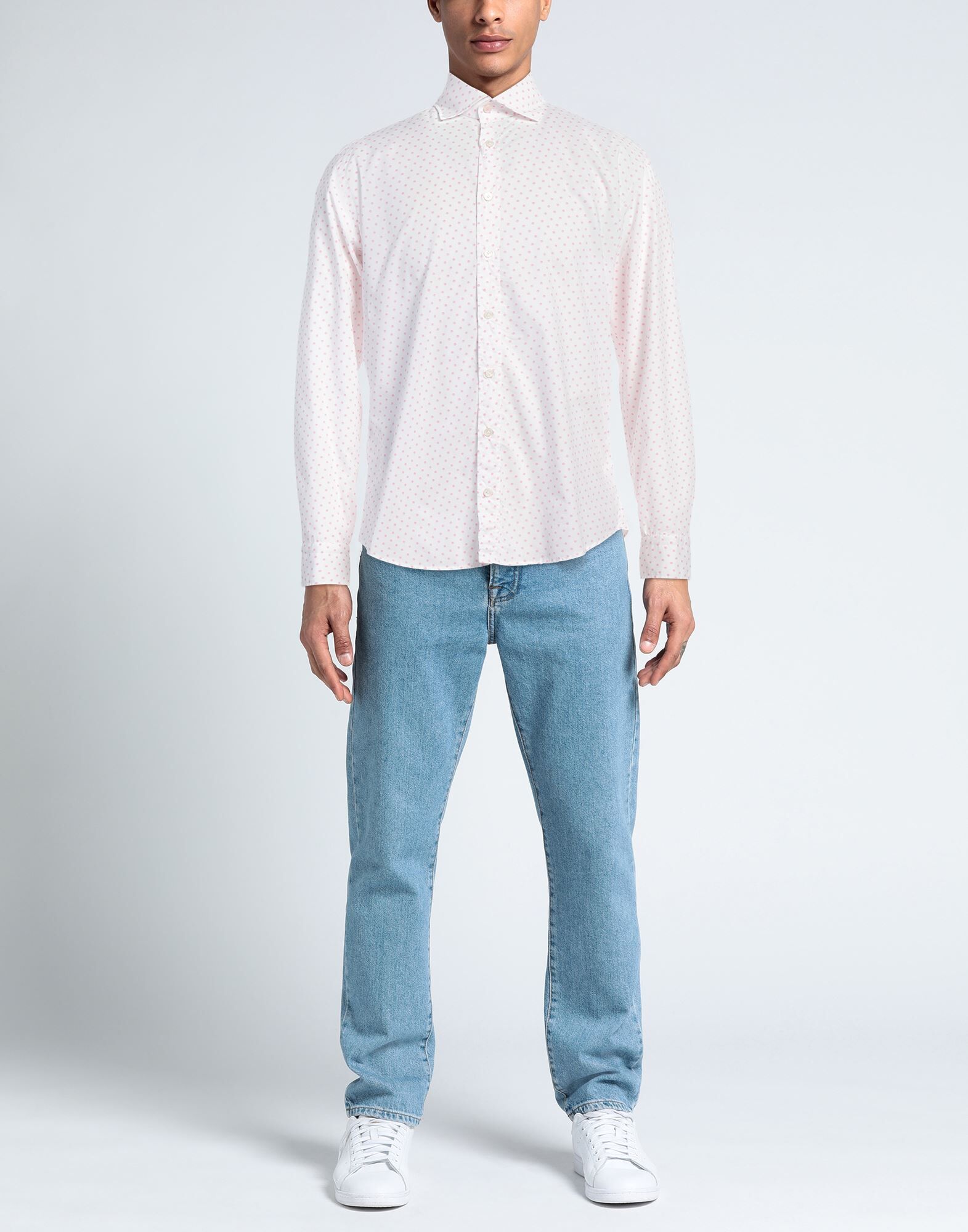 Kevin Blake Camisa Hombre Blanco 38 Hombre