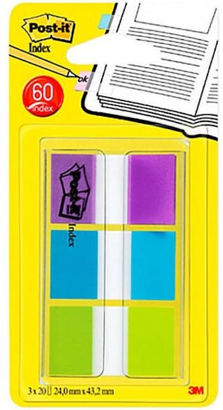 Index POST-IT 25x43mm