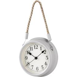 Techno Line WT 7130 Quarz Wanduhr 22 cm x 68 mm x 68 mm Grau
