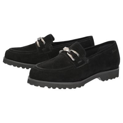 Slipper SIOUX "Meredith-757-H", Damen, Gr. 37 (UK 4), schwarz, Schuhe Slipper