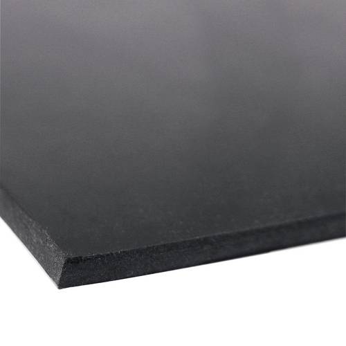 COBA Europe NES00007C Neoprengummi Industrie-Gummi (B x H) 1.4m x 20mm (Meterware) Schwarz