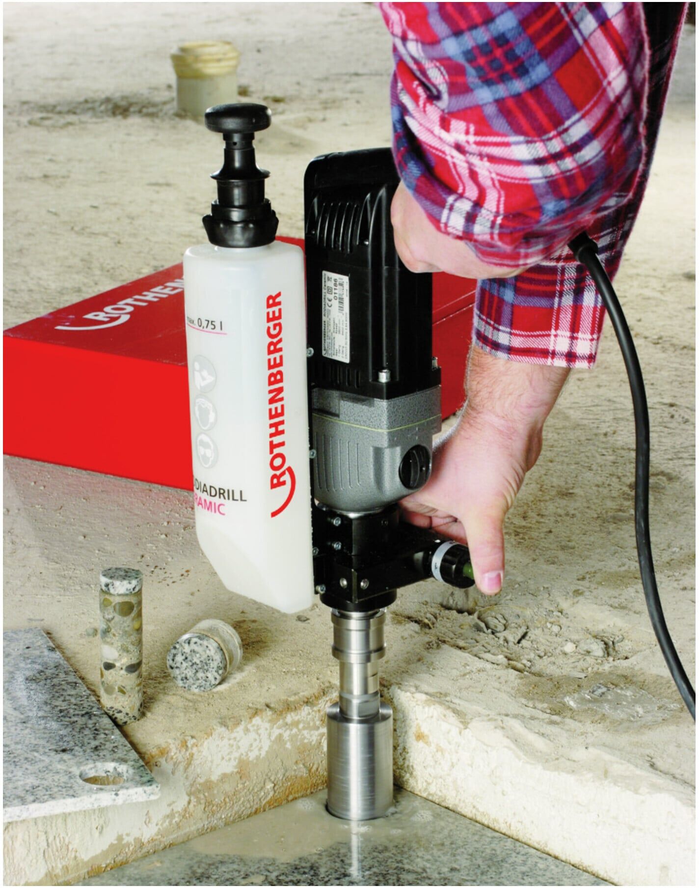 Rothenberger Bohrkrone, High Speed Plus Naturstein, G1/2", Ø 40mm (FF44840)
