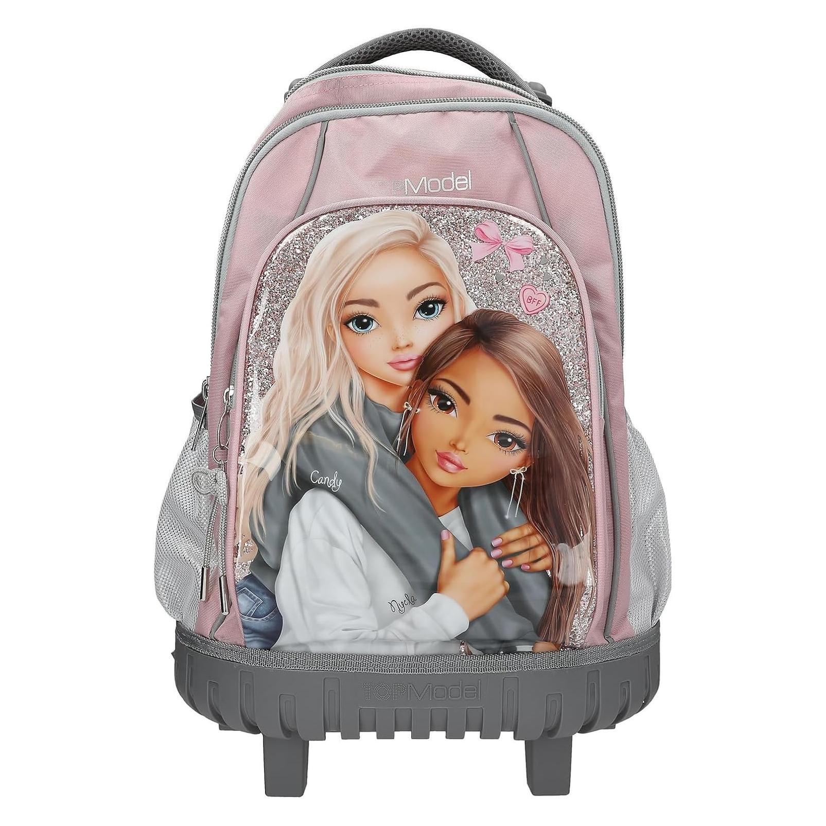 Top Model Topmodel - School Backpack Trolley MY BFF - Pink-Grey - 50x34x24 cm (413317) (28 l) (413317)