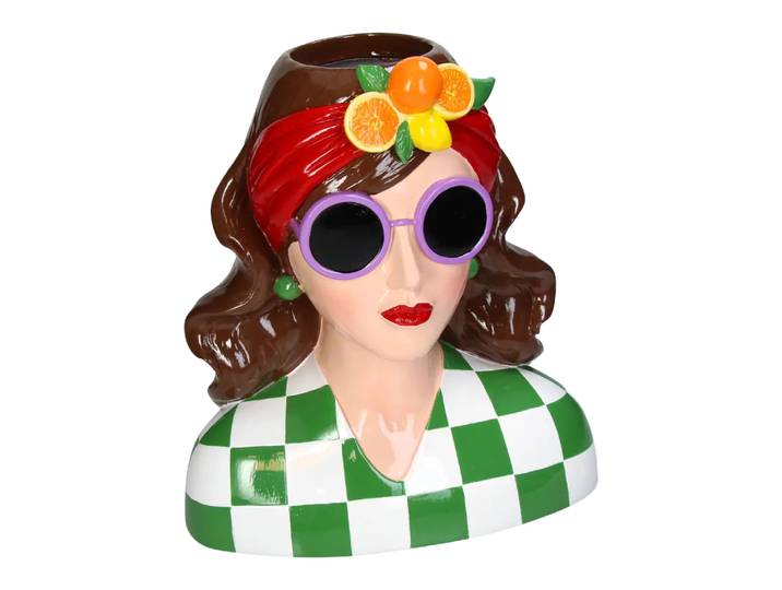 Vase Fashion Lady, Hd Collection, multicolor, Keramik