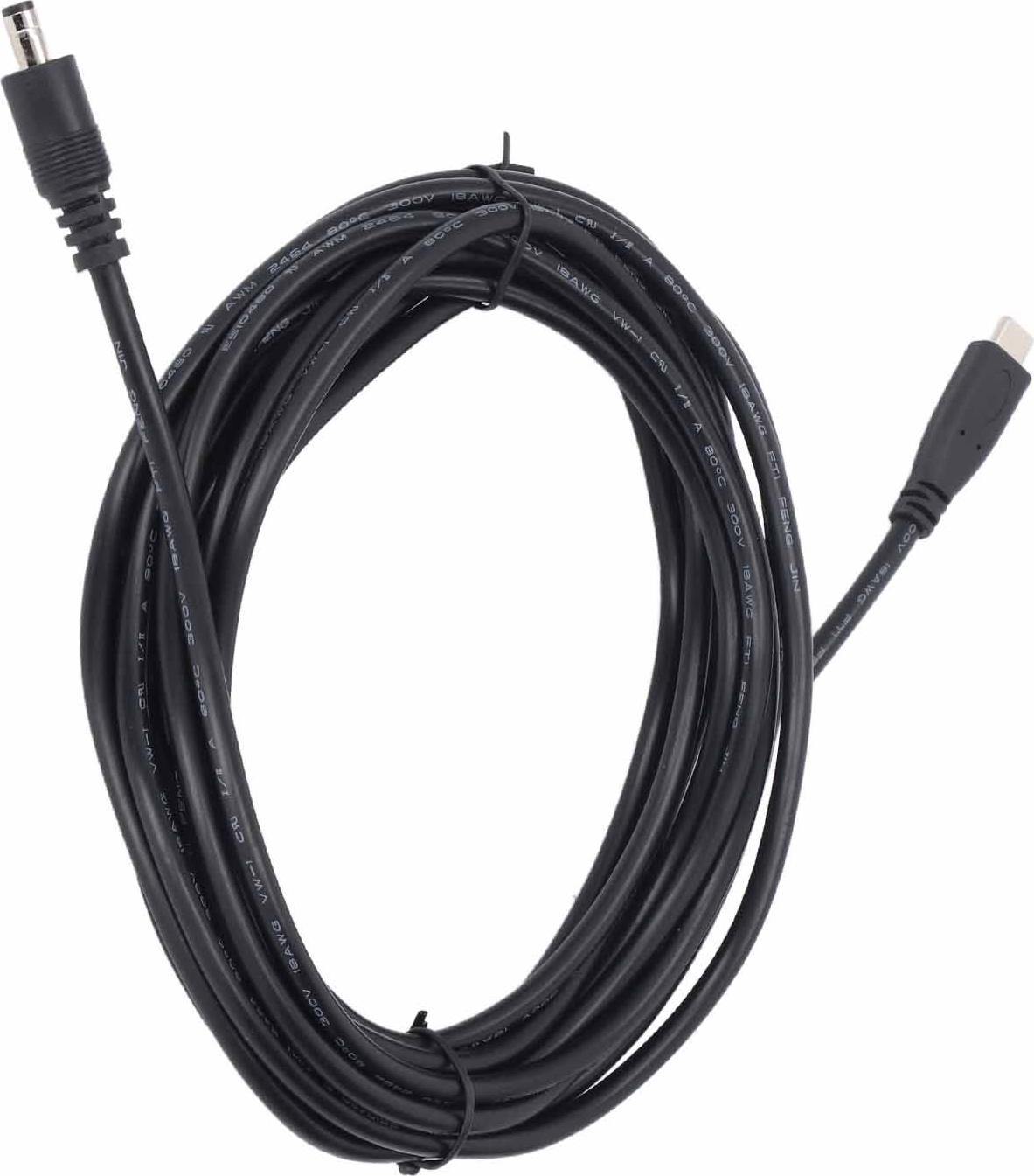 Cocosity Type C naar DC Satelliet Stroomkabel - Waterdichte PVC Antenne Verlengkabel