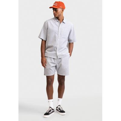 Shorts REDEFINED REBEL "Redefined Rebel Shorts RRSlade Shorts COMFORT FIT", Herren, Gr. M, Normalgrößen, ashley blau, 100% Baumwolle, Hosen Shorts