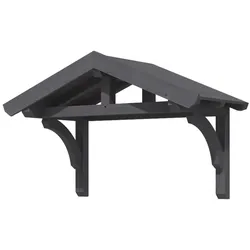 Skan Holz Design-Vordach Stettin-grau -Typ 1