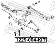 Febest Sturzkorrekturschraube 1229-004-Kit Für Hyundai