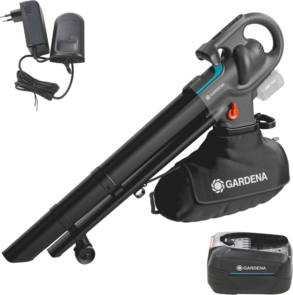 Gardena PowerJet Collect 18 P4A - Soffiatore Aspiratore a batteria - 18V 4Ah