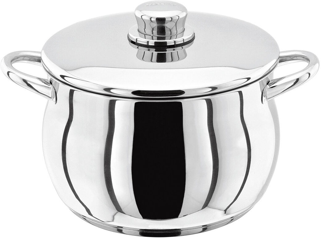 Stellar 1000 Stainless Steel Stockpot Silver 6.9 L