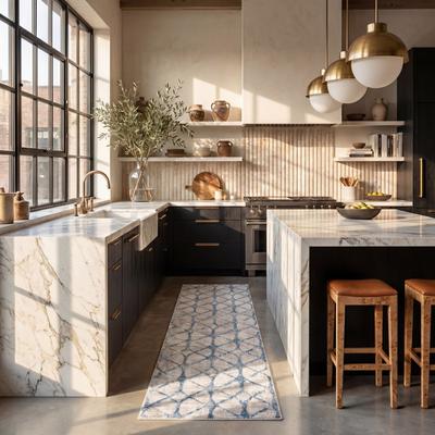 SAFAVIEH Amelia Polly Geometric Distressed Rug
