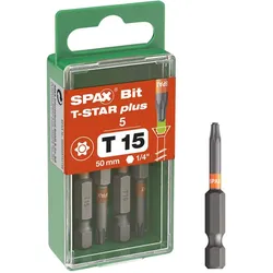 SPAX Bits T15 T-STAR Plus, 5St.