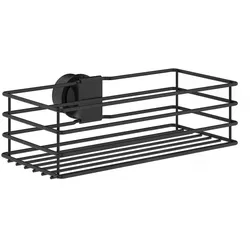 Smedbo Korb für die Brausestange. Schwarz. Korb 250 x 120 mm. BB1206