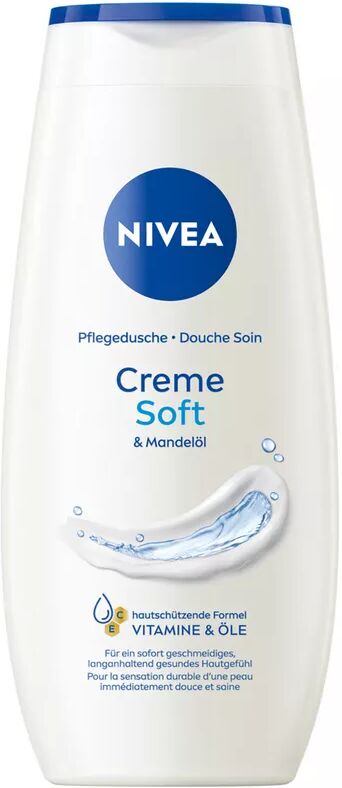 Nivea - Creme Soft Cremedusche, 250 ml, Weiss