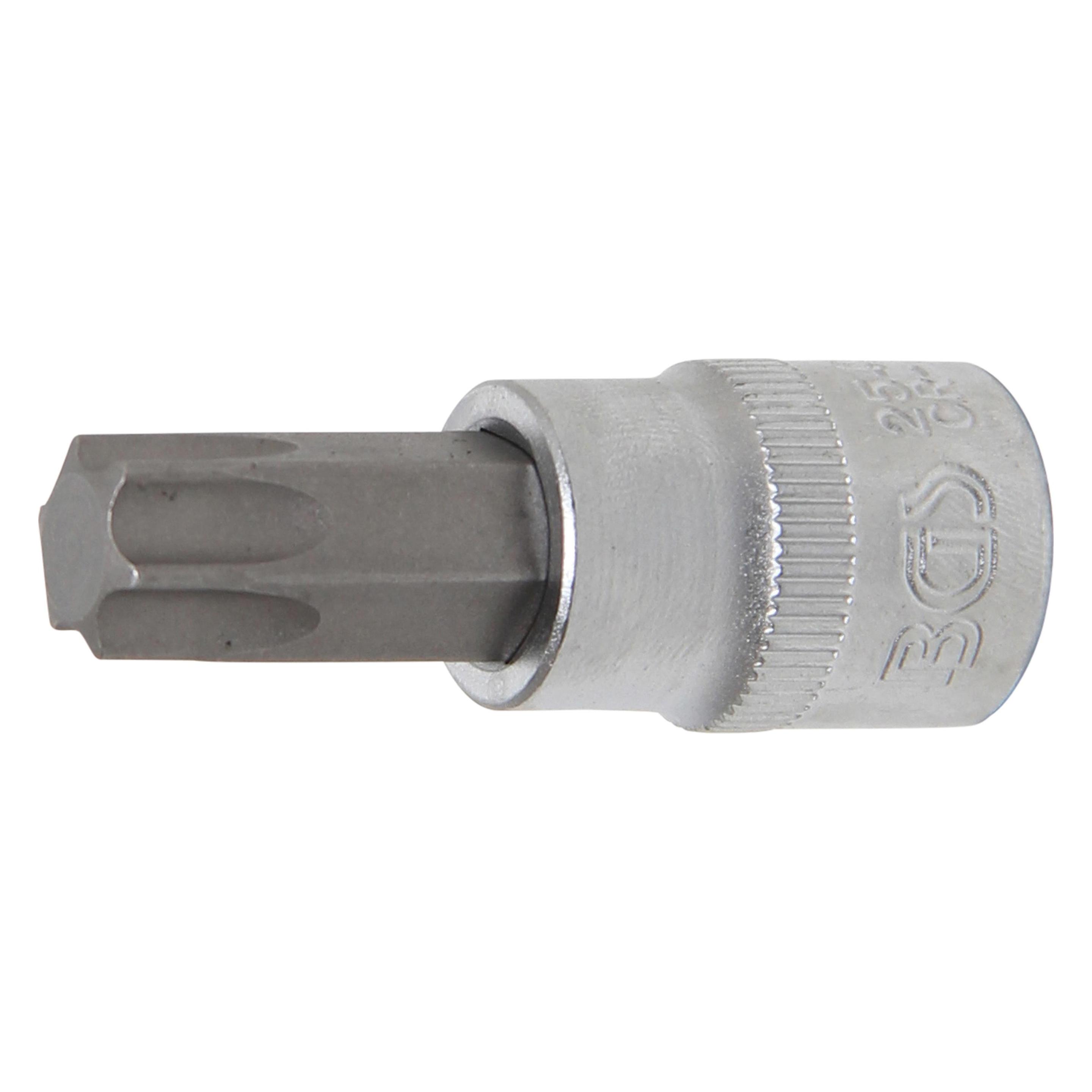 BGS Bit-Einsatz Antrieb Innenvierkant 10 mm (3/8") T-Profil (für Torx) T55 (2549)