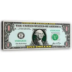 WANDBILD amerikanischer dollar