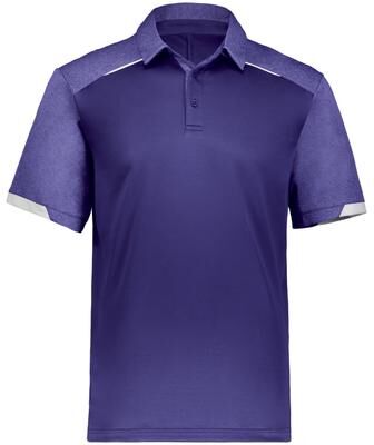 Russell Athletic R20DKM Legend Polo Shirt in Purple size Large   Polyester