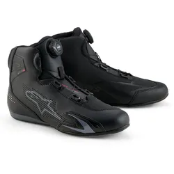 Alpinestars Celer, Schuhe - Schwarz/Dunkelgrau - 7