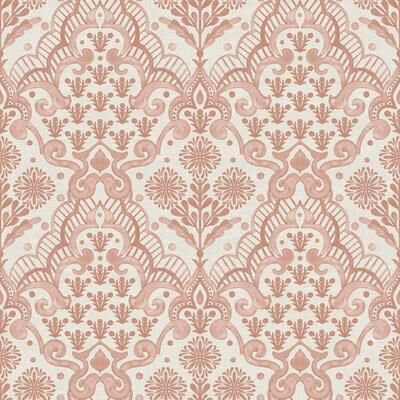 NuWallpaper Brownstone Boys Brownstone Blooms Clay Peel and Stick Wallpaper - N/A