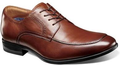 Florsheim Zaffiro Moc Toe Oxford Shoes - Mens 10 Brown Oxford Medium