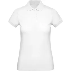 B&C Damen Bio Piqué Polo Inspire PW440 white L