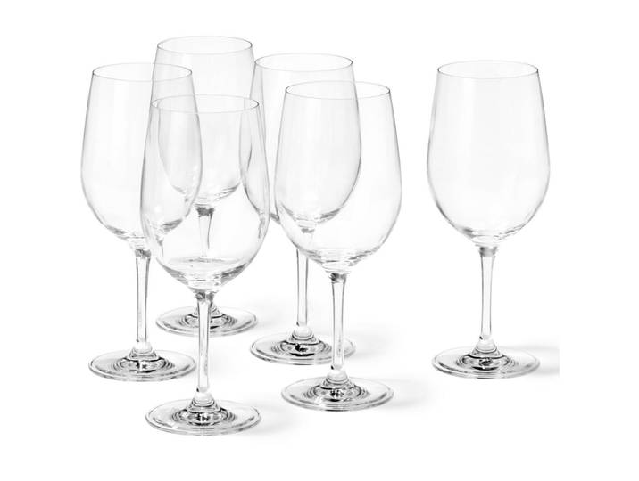 Rotweinglas-Set Leonardo transparent Kristallglas H 22.5 cm 0.43 l 6 Stk