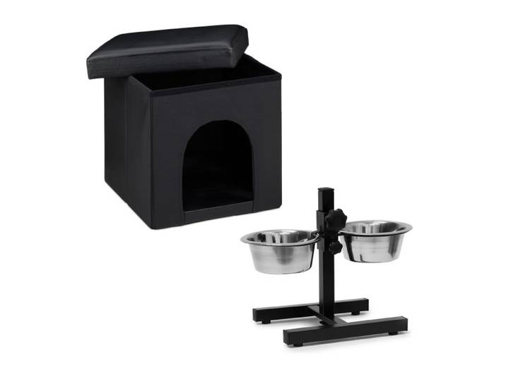 Relaxdays Set de 2 pièces Home Sweet Hund