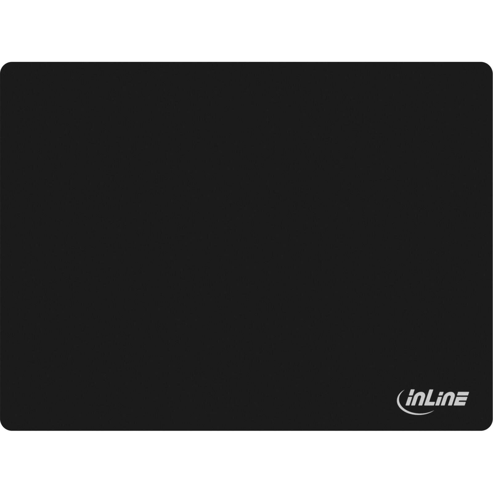 InLine® InLine Soft Gaming Mauspad - 350 x 260 x 3 mm, schwarz 55474