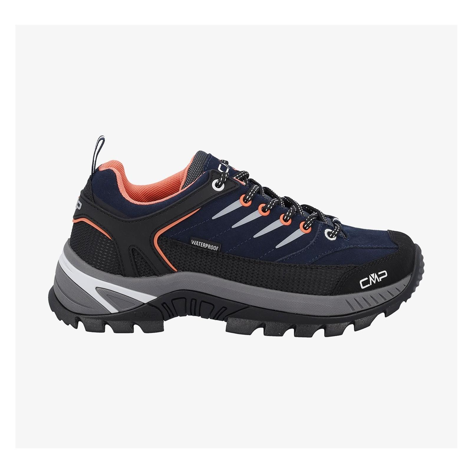 CMP Campagnolo Wanderschuhe Damen CMP Rigel 2.0 Low WP Trekking Shoes - blue/ghiaccio/marigold (39) (3Q18246-18NZ)
