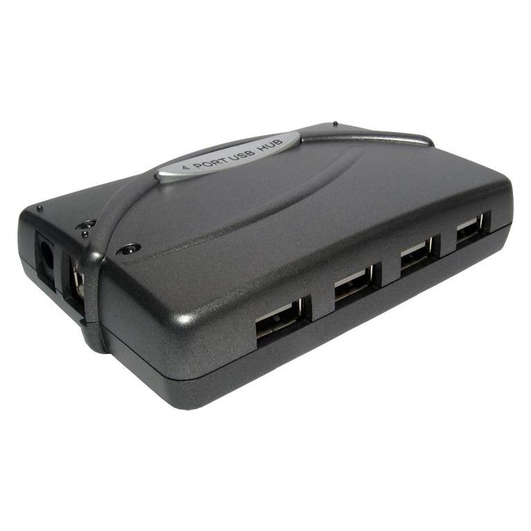 Cables Direct CDL 4 Port USB2.0 Hub - PSU (USB-A, 4 Ports) (NLUSB2-222)