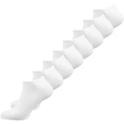 NUR DER Herren Sneakersocken Baumwolle 8er Pack