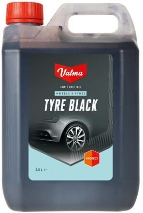 Valma A26A Produit de nettoyage des pneus couleur noir