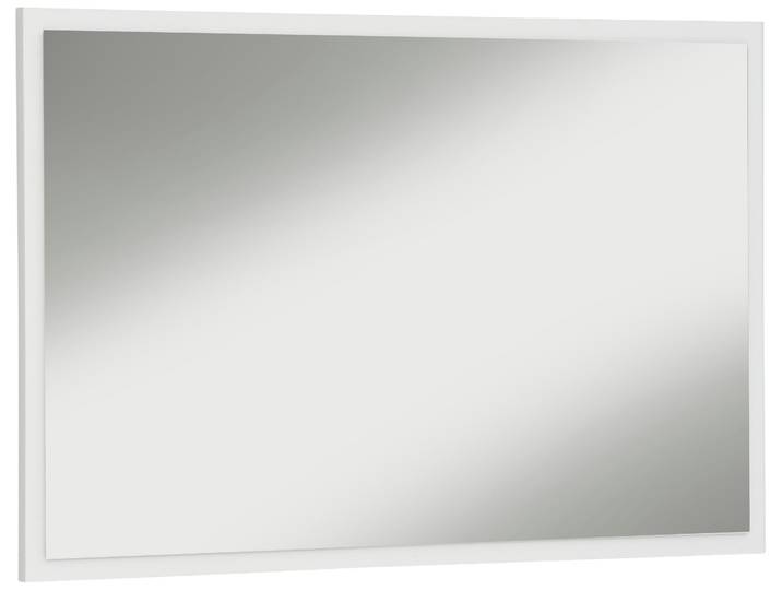 Wandspiegel GOODPRODUCT Astral , weiss (weiß), B:55,5cm H:85cm T:2cm, Spiegelglas, Spiegel, Wandspiegel, der Spiegel ist umkehrbar, Breite 55,5 cm