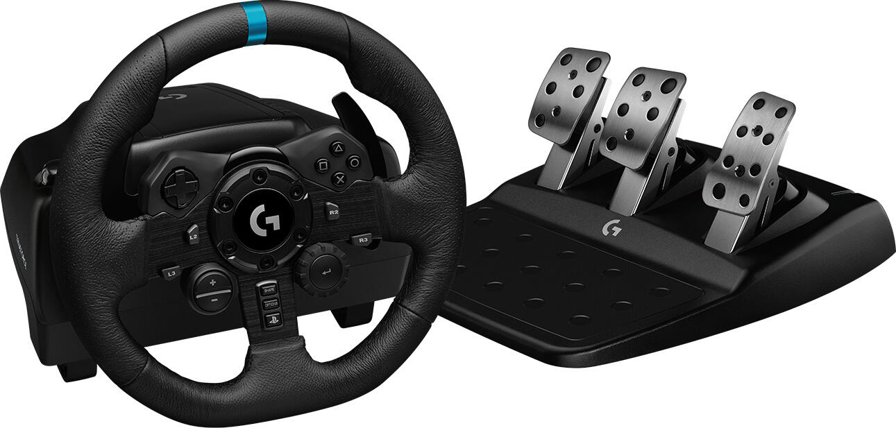 Logitech G923 Lenkrad und Pedale für PS4 PS5 und PC 941-000149