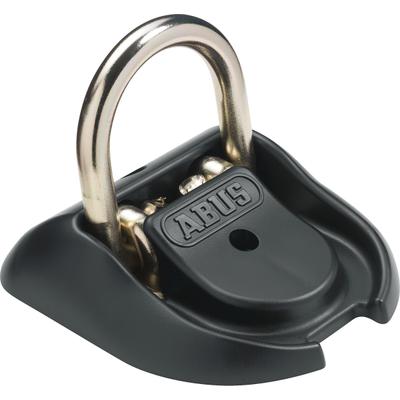 Wandanker ABUS "WBA 100 GRANIT", schwarz, BefestigungenB:21cm L:28cm, Edelstahl, B:21cm L:28cm