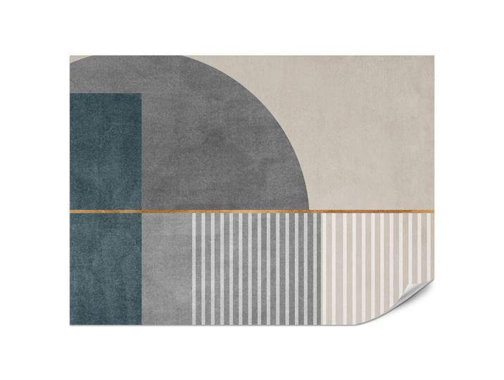 FOTOTAPETE für Wohnzimmer Formen Modernes Geometrisches Muster 200x140