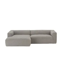 Ecksofa   ¦ grau ¦ Maße (cm): H: 65