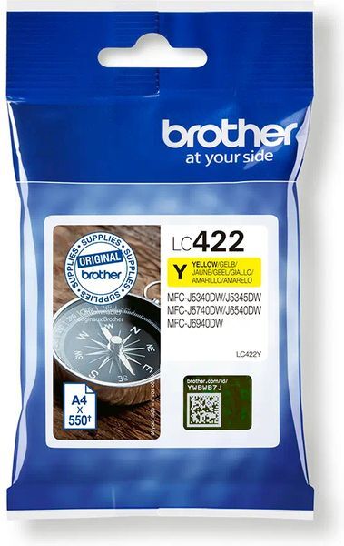 Brother LC-422Y - Gelb - Druckerpatrone
