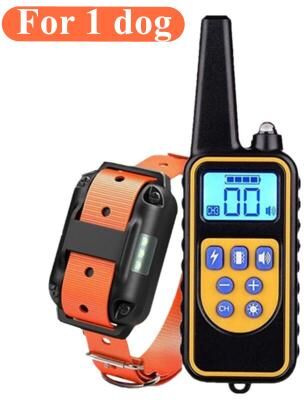 Quick Pick Pro Remote Dog Training Collar With Waterproof Rechargeable Control For All Dog Sizes b