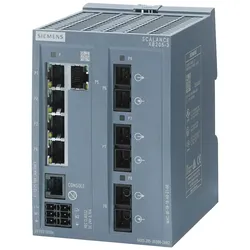 Siemens 6GK5205-3BD00-2TB2 SCALANCE XB205-3, managed Layer 2 switch, 5x RJ45, 3x multimode SC, DEF: E/IP 6GK52053BD002TB2