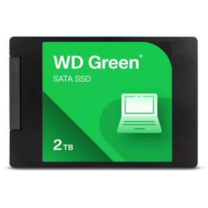 WesternDigital Festplatte WD Green WDS200T5G0A, 2,5 Zoll, intern, SATA III, 2TB SSD