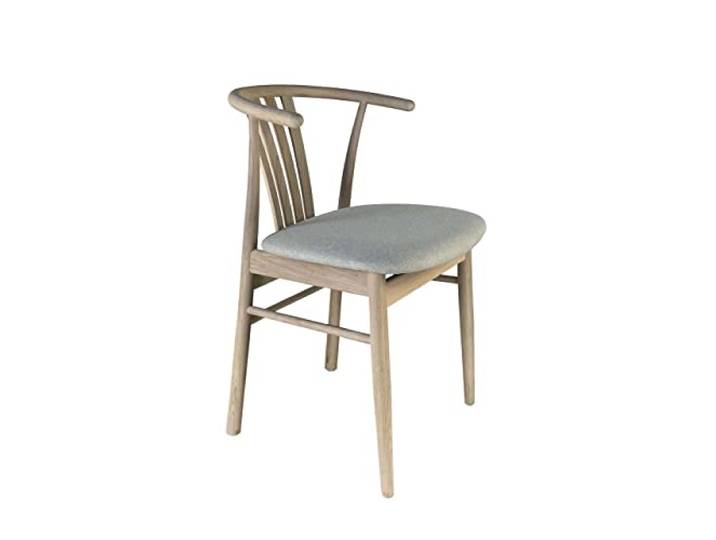 treesure Skandinavischer Designerstuhl aus massiver Eiche und Stoffbezug – Der ideale Küchen- und Esszimmerstuhl für Zeitlose Eleganz. Perfekte Ergänzung für Ihre Moderne Küche und Wohnzimmer