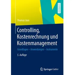 Controlling, Kostenrechnung und Kostenmanagement, Fachbücher von Thomas Joos