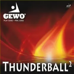 Gewo Belag Thunderball2 rot 1,8 - rot 1,8
