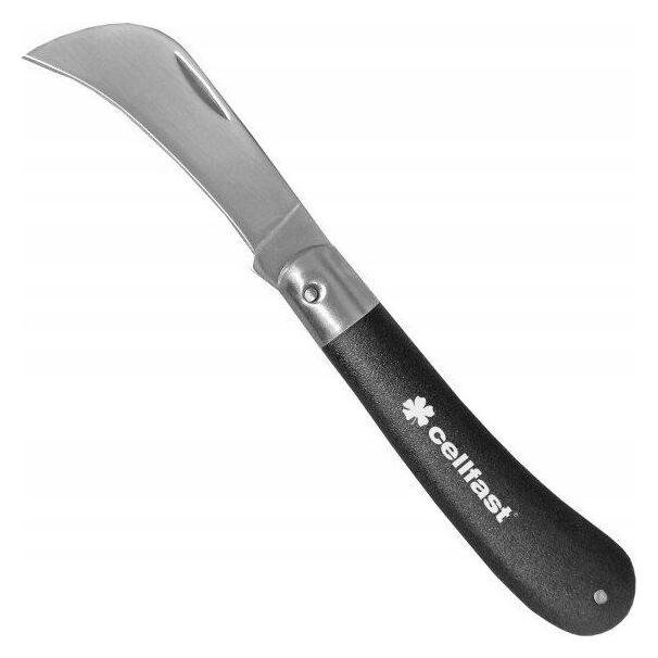 Cellfast Gartenhippe Gartenmesser Gärtnermesser Blumenmesser Okuliermesser IDEAL Blau (C40-260)