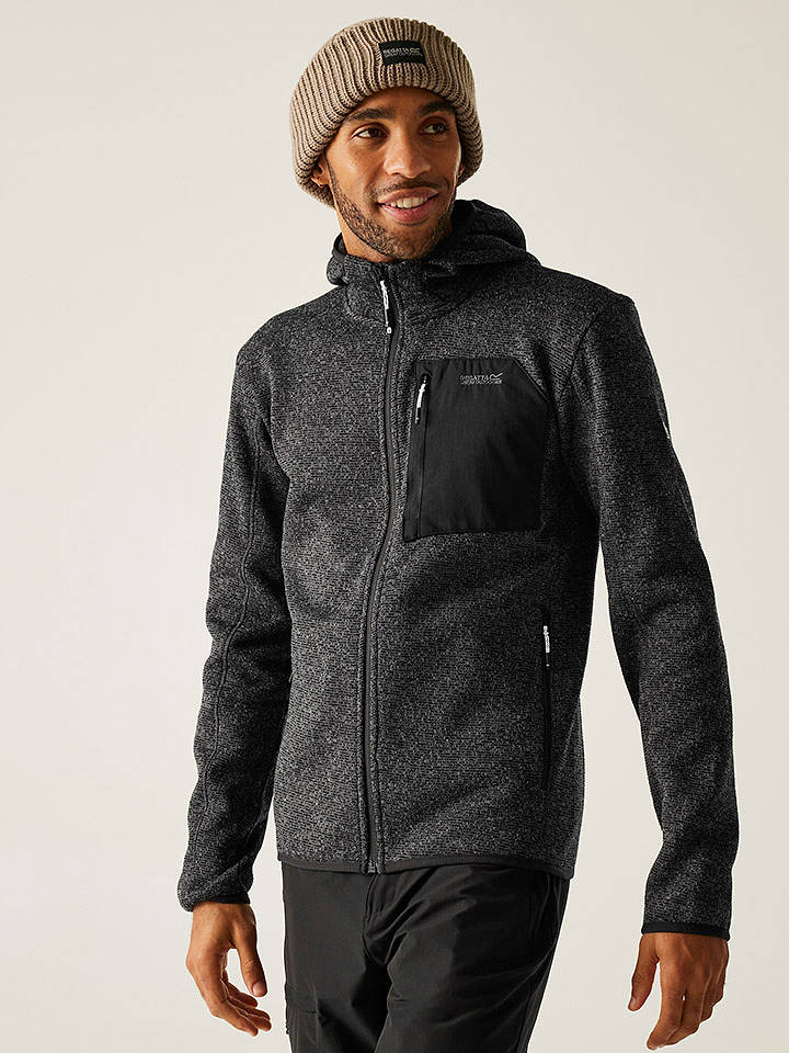 Regatta Fleecejacke "Newhill" in Anthrazit - XXL