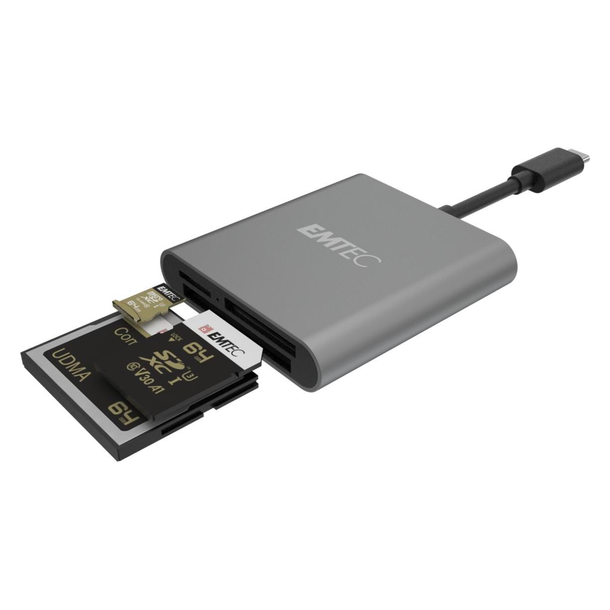 Emtec T610C (USB 3.1, USB-C 3.1 Gen 1) (ECCAREADT610C)