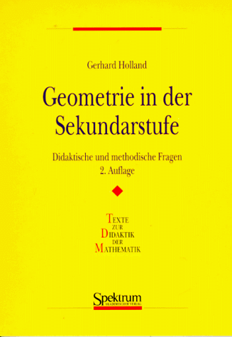 Gerhard Holland - Geometrie in der Sekundarstufe - Preis vom 16.10.2026 11:41:07 h
