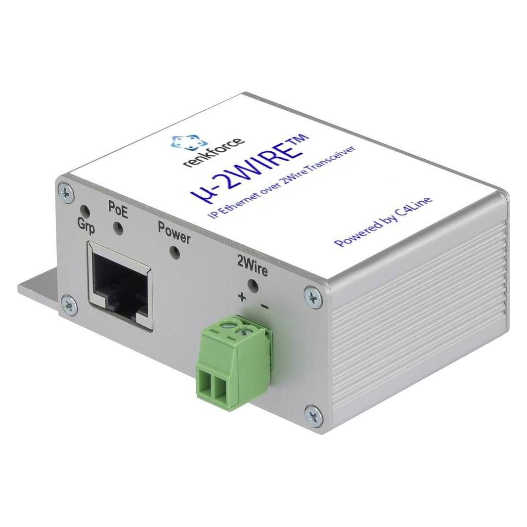 Renkforce IP Ethernet über 2-Draht mit PoE (Netzwerk Zubehör) (RF-3395610)