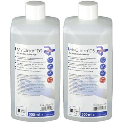 Myclean DS Schnell Neut PL x2 2x500 ml Lösung